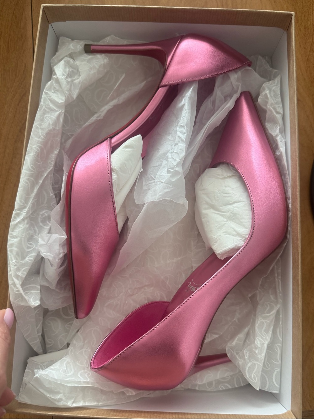 NEW Christian Louboutin Iriza 85 Heels - Picture 3 of 7
